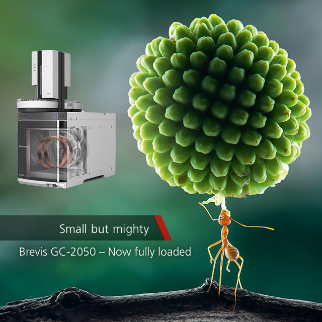 Shimadzu Brevis GC-2050 - Now fully loaded