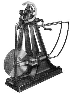 Charpy impact testing machine