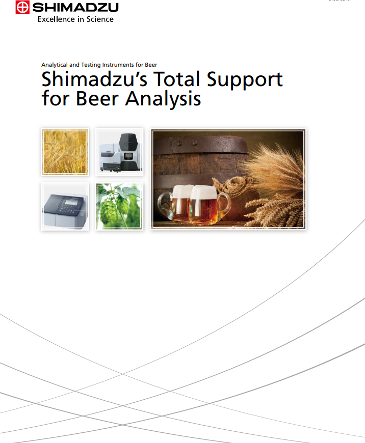 Total support for beer analysis Shimadzu