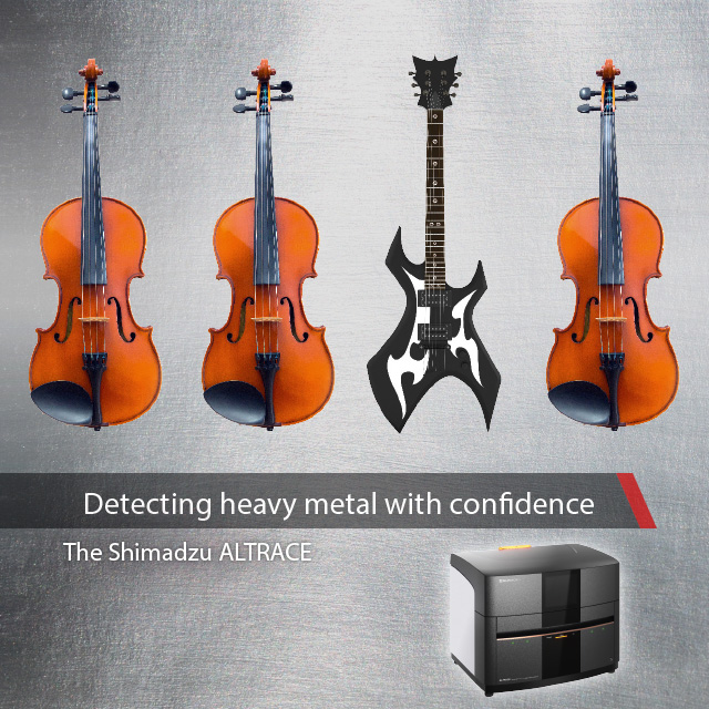 ALTRACE Shimadzu detecting heavy metal