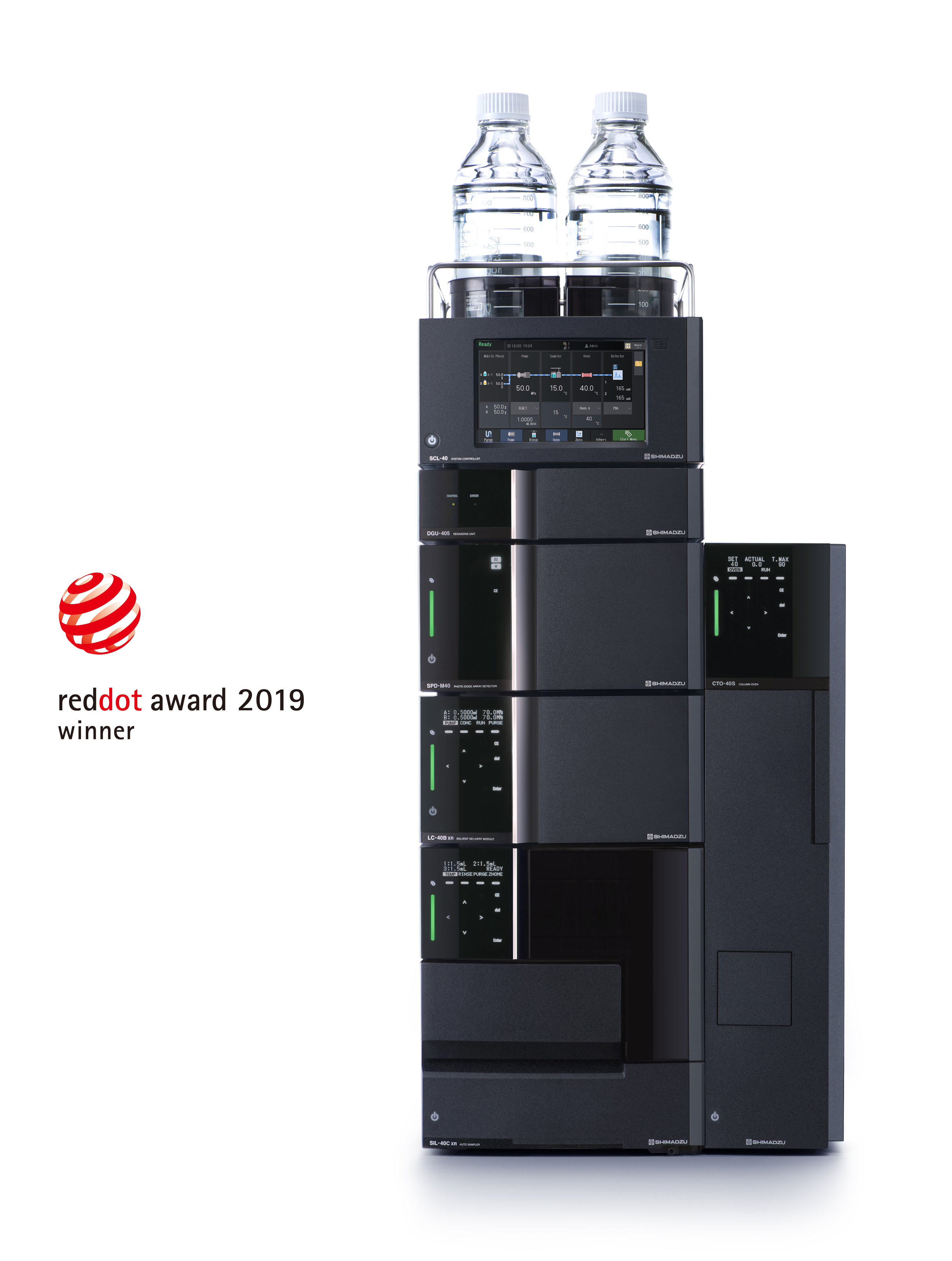 Red Dot Design Award 2019 for two Shimadzu instruments