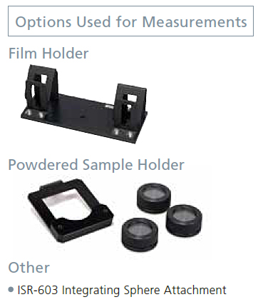 Film Holder, Powdered Sample Holder,