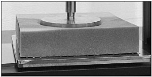 Compression Test Jig for Foam Specimens