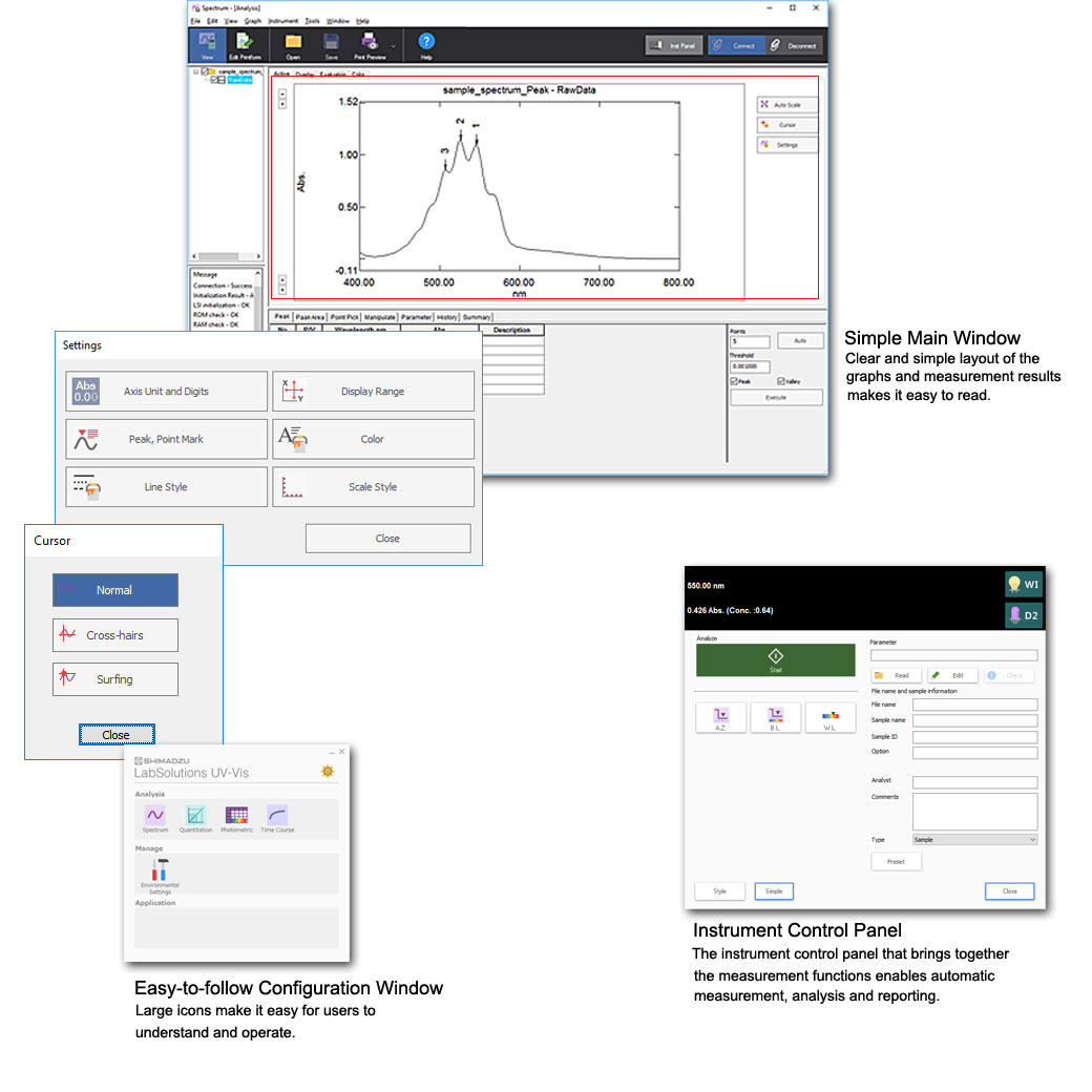 LabSolutions UVVis SHIMADZU EUROPA